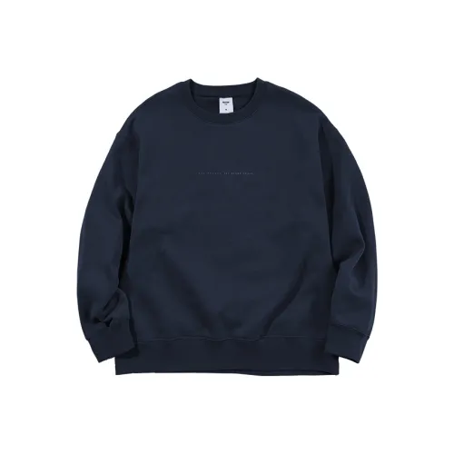 RESTICK Тяжелый Винтаж С принтом Круглый вырез Свитшот Унисекс