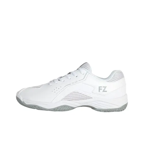 Victor x FZ FORZA Амортизация и Дышащая Низкая Обувь для Бадминтона Мужская Белая Серая