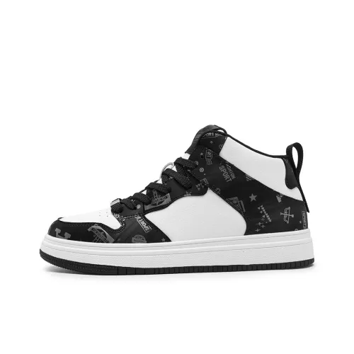 TFKY Дышащий и противоскользящий MID Топ Спортивный Повседневный Модный Панда Черный Белый Air Force 1 Скейтборд Кроссовки Мужские