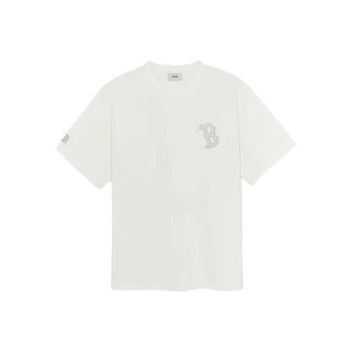 MLB Basic Mega Айвори Унисекс T-рубашки