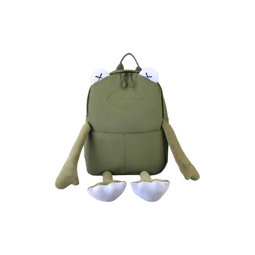 Yin Chu Холст Рюкзак Женские Зеленый