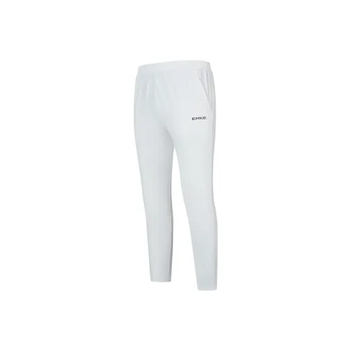 Erke ZONGXUNXILIE Вязаные тренировочные брюки мужские прохладный и Serene серый