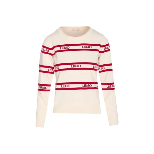 LIU·JO Экрю Женская Трикотаж