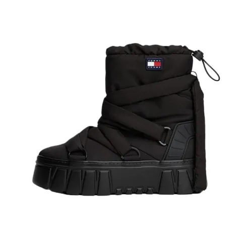 Tommy Hilfiger Tommy Jeans Термостойкие Сноубутсы Женские Черные