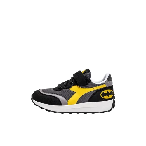 DC COMICS x Diadora Race Low Топ Kids Lifestyle Shoes Черный Детский