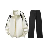 Комплект (Хаки куртка + Черные брюки)