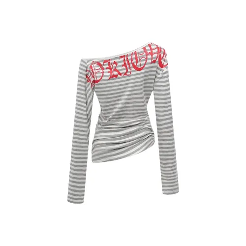 COHX Полосы Женские T-рубашки