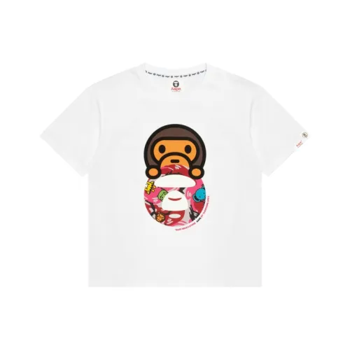 Aape x BABY MILO STORE BY A BATHING APE Рубашка для детей 3-7 лет