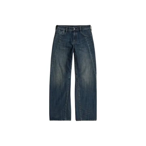 Г Звезда RAW Anatomic Denim Темно-синий Женские Джинсы