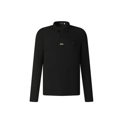 FILA GOLF серия Темно-черная Мужская T-рубашка