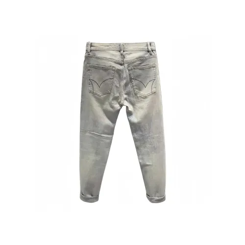 CAT'S PAW Синий Унисекс Джинсы