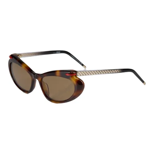 CL Ацетат Кошачий глаз Солнцезащитные очки Женские Deep Гаванский