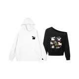 Белый стандартный + черный асимметричный