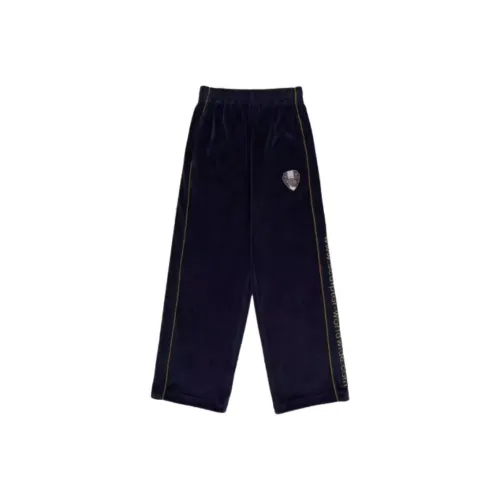 SCULPTOR Темно-синие унисекс повседневные штаны