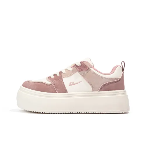 Warrior Аbrasion Resistant Дышащие Увеличивающие Высоту Низкие Кроссовки для Скейтбординга Женские