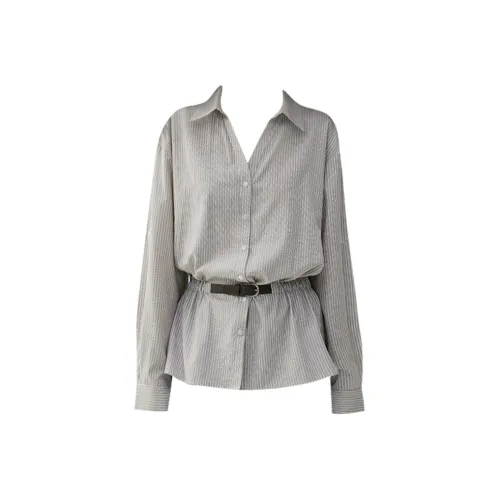 BVODE Серые Женские Рубашки