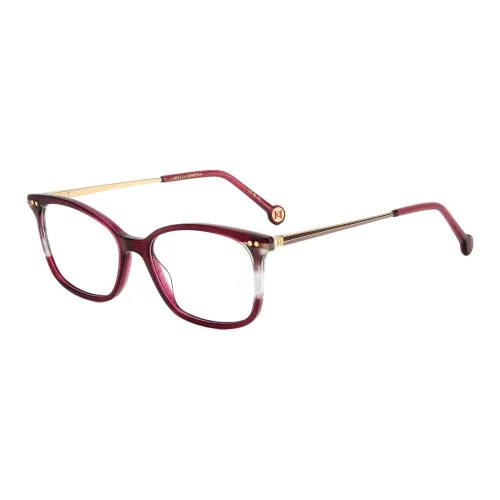 CarolinaHerrera. Пластик Квадратные Оправы для очков Женские Бордовый