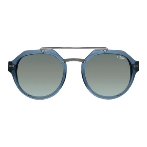 CAZAL Ацетат OVAL SUNGLASSES Мужской Синий