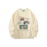 Абрикос [Стандартный свитшот с круглым вырезом]