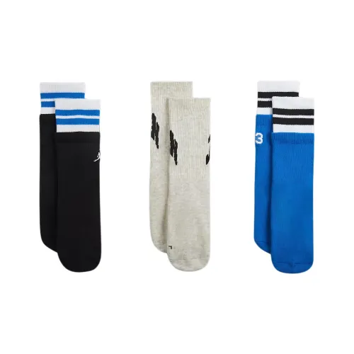 Jordan Apparel 3 упаковки носков для детей (черный + бежевый + синий)