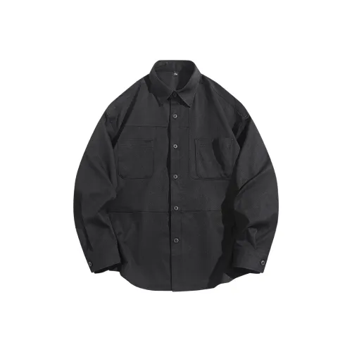 NFWYS Черные Повседневные Рубашки для Подростков