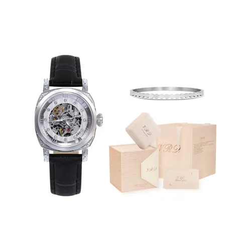 VRQ Athena Watch A3 Автоматический механический механизм ремень из натуральной кожи женские часы циферблат с открытым механизмом