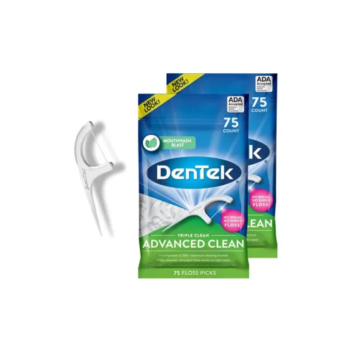 Dentek x Original Imported Стиксы для зубной нити Круглые зубная нить для чистки