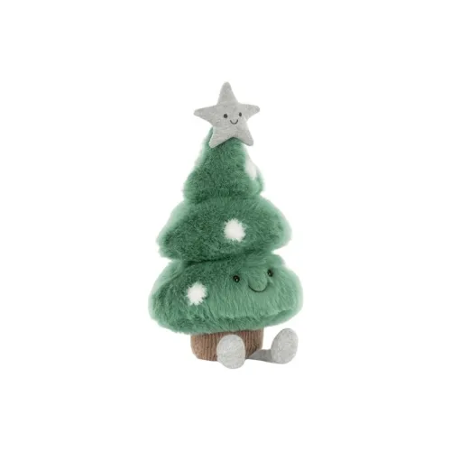 JELLYCAT Рождественская коллекция Веселье Рождество Деревья Куклы Плюшевая кукла Трубы Высокие