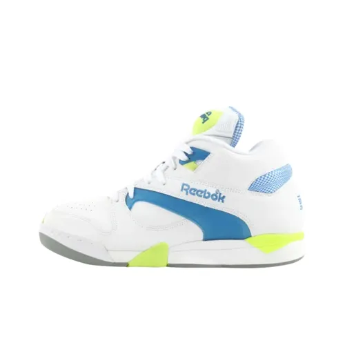 Reebok Court Victory Pump Casual Мужской Белый Синий