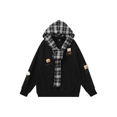 LAMLICKA Черный Унисекс Свитшоты