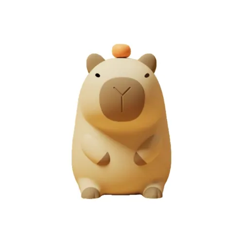 Ha Jie Bret Капибара Милый Настольные ночники Свет Вверх Игрушки