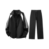 Комплект одежды (Черная куртка + Черные штаны)