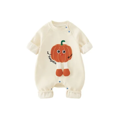 Smileyworld Экрю Детские Комбинезоны Ползунки