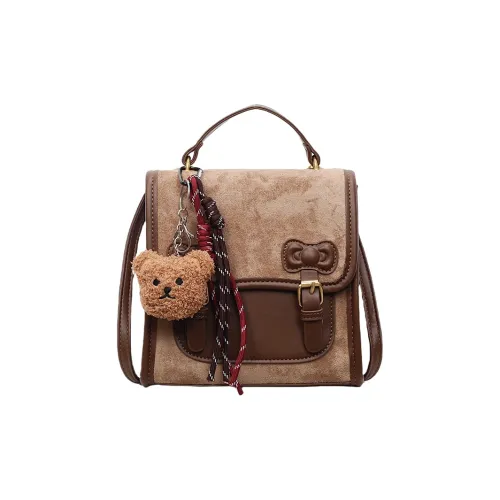 Meow In The Grass ПУ (полиуретан) Рюкзак Женские Хаки Кофе Черный Коричневый