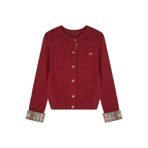 JOSR Красный Женский Трикотаж