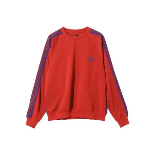 Needles FW25 Red Unisex Свитшоты