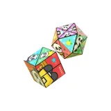 Панда Универсальный Кубик Рубика [Абстрактный + Космос]