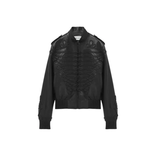 Alexander McQueen FW25 Кожа Куртка Мужская