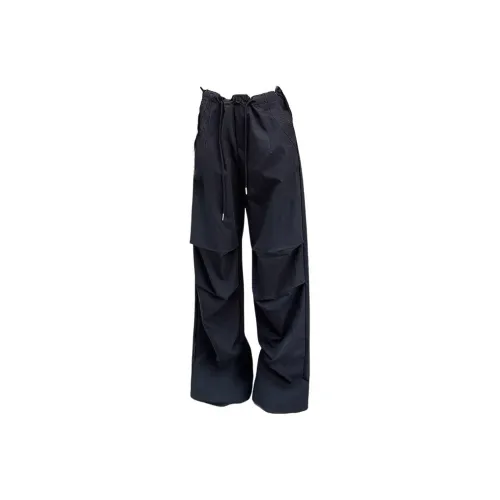 UYH Все SEASON HIGH Шаговый шов Винтаж Прямой крой Тренировочные брюки На открытом воздухе Быстросохнущий Широкие брюки Женские