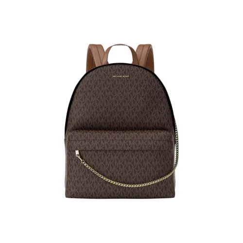 MICHAEL KORS Slater Artificial Leather Backpack Large Women's Brown