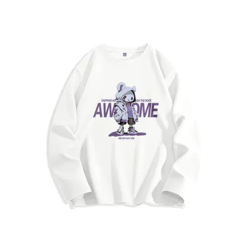 Хлопок длинный рукав худи унисекс