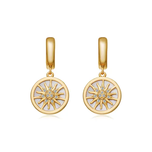 CLORIS YING Белый Перламутр Серьги Женские