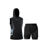 Чёрный/синий