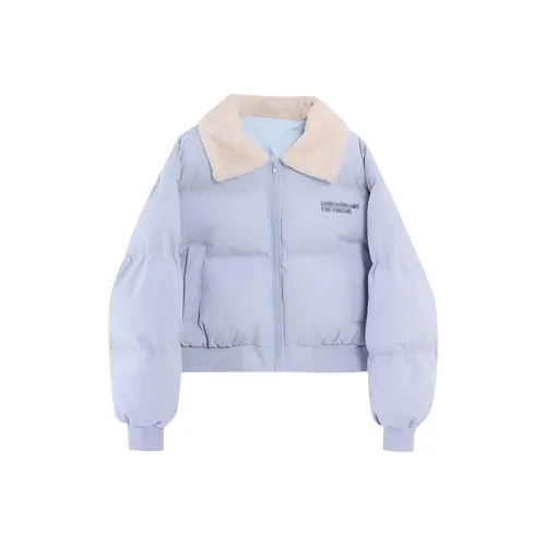 ADXKM Светло-синий Женский пуховик