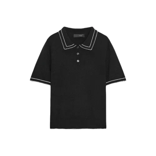 ZARA Черное Женское Поло