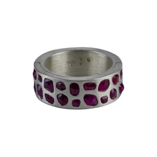 Parts Of Four Рубиновые Кольца Унисекс Серебряный