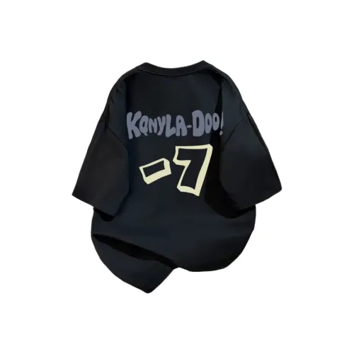 Wooden Rabbit Топ Короткий с короткими рукавами T-рубашки Унисекс