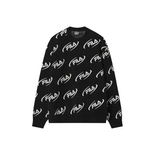 FILA ORIGINALE Глубокий Черный Унисекс Свитера
