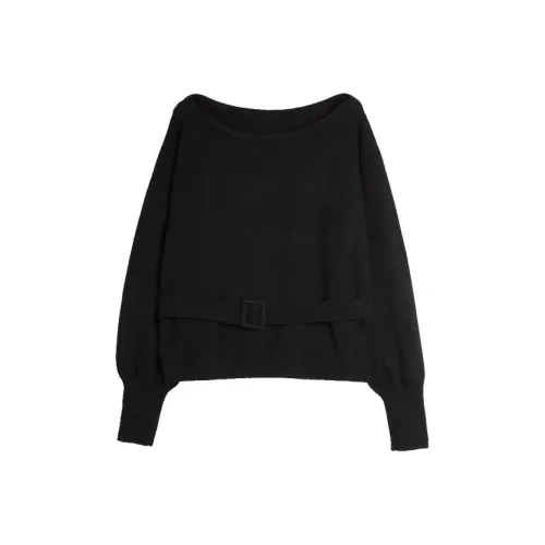 ELLE Черные Женские Свитера