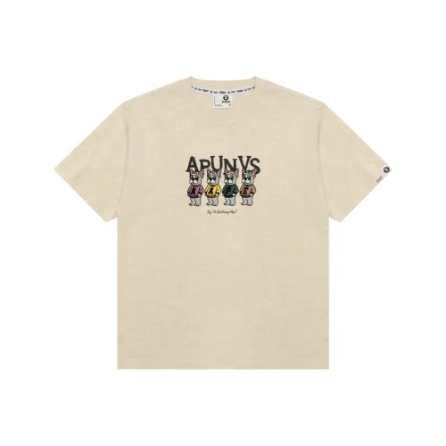 Aape Светло-серый IV2 Женские T-рубашки